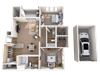 B4 with Attached Garage